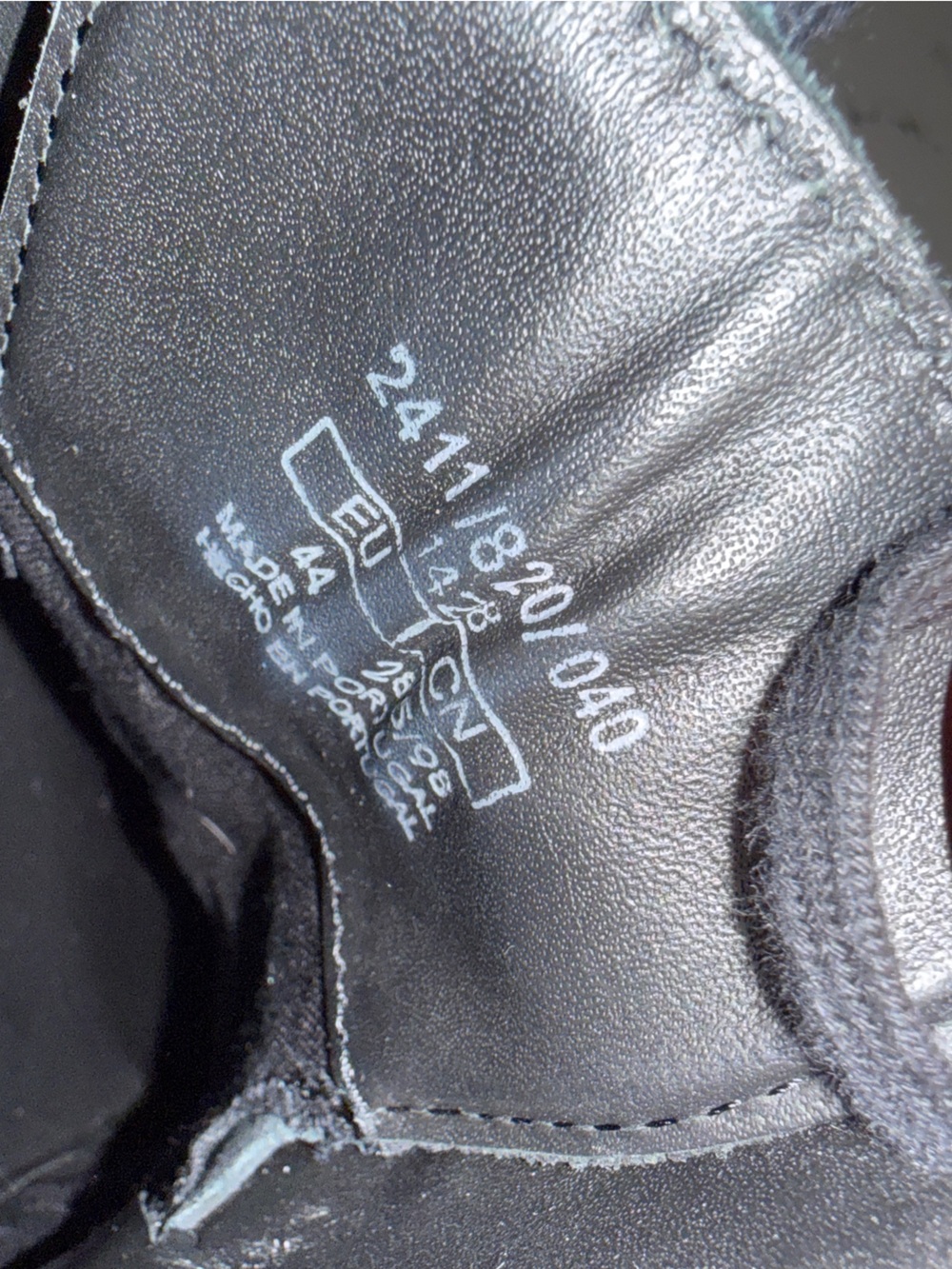 Zara Black Leather Derby Shoes - Lace-Up Oxfords - Picture 7 of 11